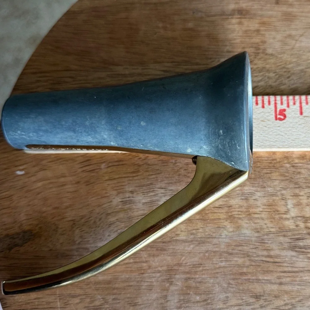 Drosselmeyer Nutcracker Double Lever Zinc Gold Swedish Design Modern Minimalist